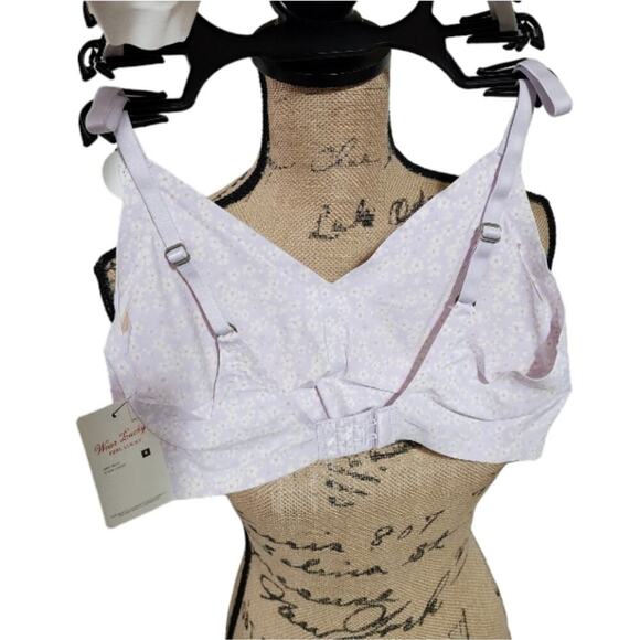 Lucky brand 3Pk Floral Laser Cut active Sports Lounge Bras Bralettes XL Med new - Picture 5 of 7